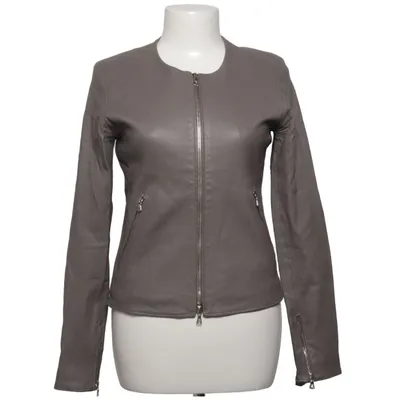 Lederjacke (Grau) von Vent couvert Leder