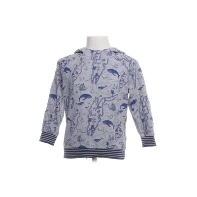 Hoodie (Gray, Blue) from Lamino Cotton, Elastane