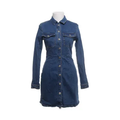 Denim jurk (Blauw) van Amisu Katoen, Elastaan