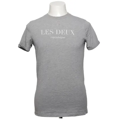 T-shirt (Grijs) van Les Deux Katoen