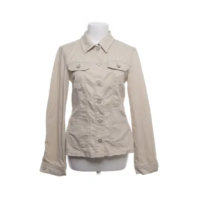 Överskjorta (Beige) från MAC Bomull, Elastan, Polyester