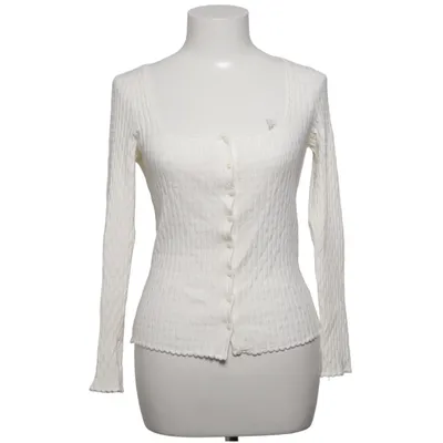 Cardigan (Hvid) fra La Maille Sézane Polyester, Viscose
