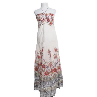 Halternek jurk (Wit, Meerkleurig) van Promod Katoen, Polyester