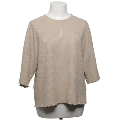 T-shirt à manches longues (Beige) de Lounge Élasthane, Polyester, Viscose