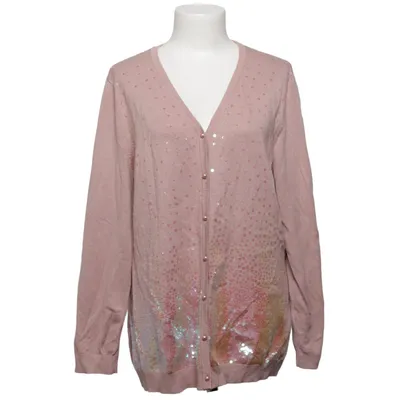 Strickjacke (Pink) von Judith Williams Polyamid, Viskose