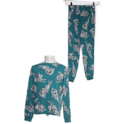 Pyjama (Blauw, Meerkleurig) van Chelsea Peers Polyester, Elastaan