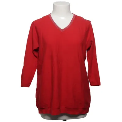 Pullover (Red) from Les Étoiles Claires Cashmere, Merino wool, Viscose