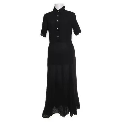Maxi jurk (Zwart) van Arket Polyamide, Viscose, Katoen