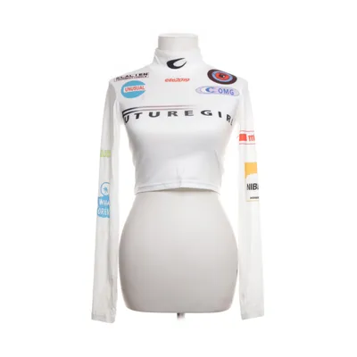 Crop top (Vit, Flerfärgad) från Kollyy Polyester