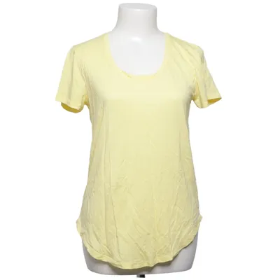 T-shirt (Jaune) de Daynight Casual Coton, Lyocell