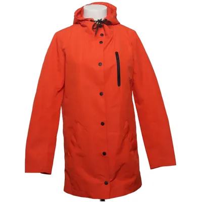 Regenjas (Oranje) van Distrikt Nørrebro Polyester