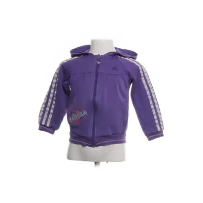 Hoodie (Purple, Multicolored) from Adidas Polyester, Cotton