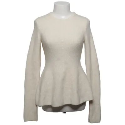 Sweater (White) from H&M Polyester, Acrylic, Wool, Elastane