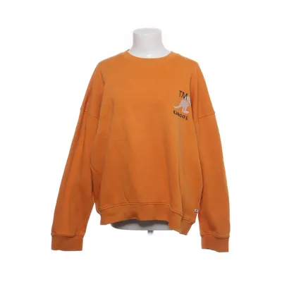 Collegetröja (Gul) från Kangol Ekologisk bomull, Återvunnen polyester