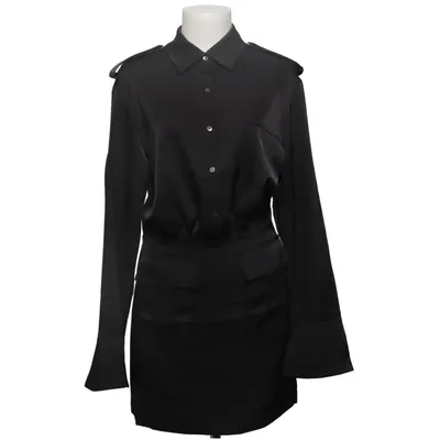 Skjortklänning (Svart) från Cloeys Polyester