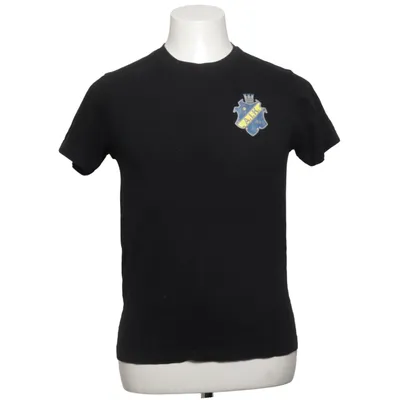 T-shirt (Zwart) van Rock T Katoen