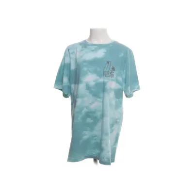 T-shirt (Turquoise, White) from Skate Nation