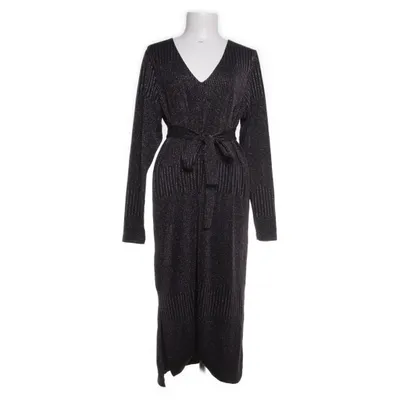 Långklänning (Svart, Flerfärgad) från Ichi Elastan, Metallfiber, Nylon