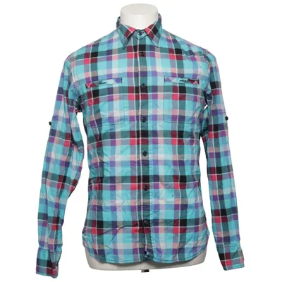 Flannel shirt (Blue, Multicolored) from Fishbone Cotton