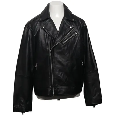 Veste de motard (Noir) de Premium by Jack & Jones Cuir, Polyester recyclé