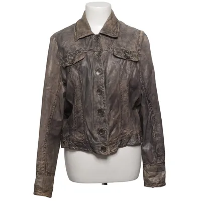 Veste en cuir (Marron) de Onstage