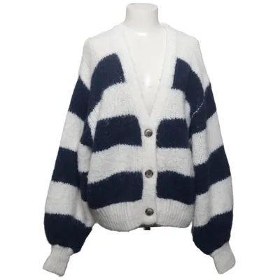 Cardigan (Blue, White) from About You Acrylic, Elastane, Recycled polyester