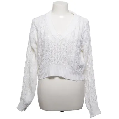 Pull-over (Blanc) de Luisa Lion x NA-KD Acrylique, Coton