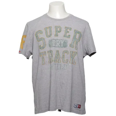 T-shirt (Grå) fra Superdry Track & Field Bomuld, Polyester