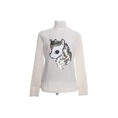 Langarmshirt (Weiß, Mehrfarbig) von H&M Kids Baumwolle, Elasthan