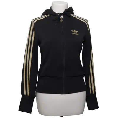 Huvtröja (Svart, Guldfärgad) från Adidas Originals Bomull, Polyester