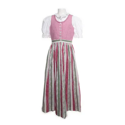 Dirndl (White, Multicolored) from Hammerschmid Cotton