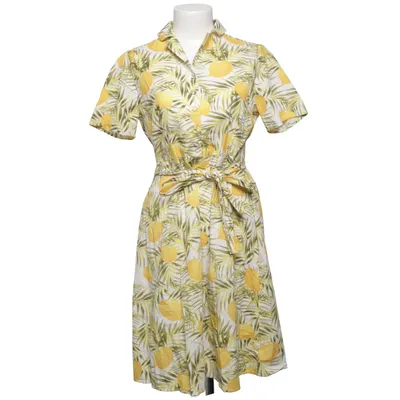 Kleid (Weiß, Gelb, Grün) von YAS