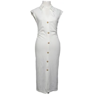 Blousejurk (Wit) van Zara Elastaan, Polyester