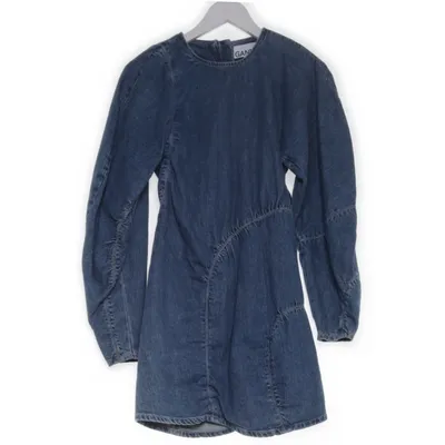Denim jurk (Blauw) van Ganni Katoen