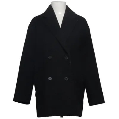 Coat (Gray) from Zara Polyamide, Polyester, Wool