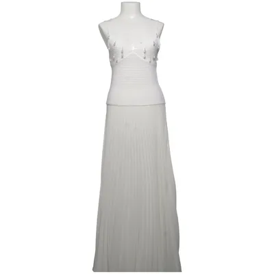 Robe longue (Blanc) de Meshki Acrylique, Polyester