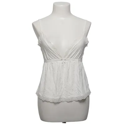 Tanktop  (Lace Bow Top) fra Nelly Elastan, Viscose