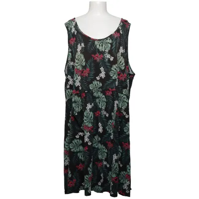 Jurk (Zwart, Groen, Roze) van Sheego Elastaan, Viscose