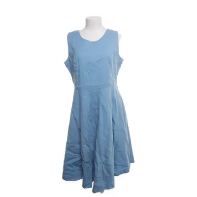 Jurk (Blauw) van GANT Katoen, Elastaan, Linnen