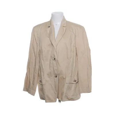 Blazer (Beige) van Delmod Acetaat, Katoen, Metallvezel, Viscose
