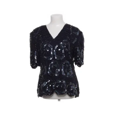 Top (Blue, Multicolored) from After Ax by Ronald Joyce Polyester, Silk