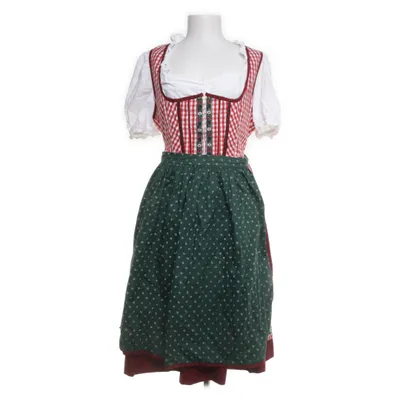 Dirndl (Rood, Meerkleurig) van Landhaus by C&A Katoen