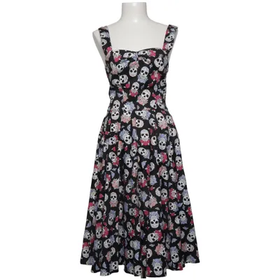 Dress (Black, Multicolored) from Hell Bunny Cotton, Elastane