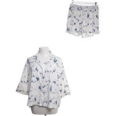Pyjama (Wit, Meerkleurig) van Chelsea Peers Elastaan, Gerecycled polyester