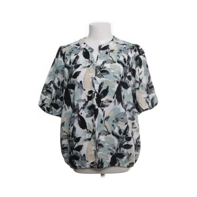 Top (White, Multicolored) from Vanting Viscose