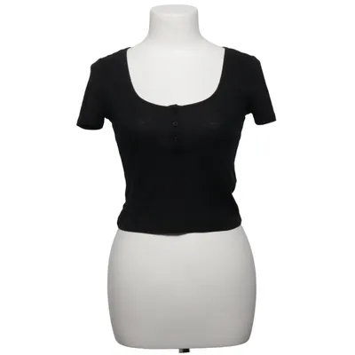 T-shirt (Sort) fra Forever 21 Bomuld, Polyester