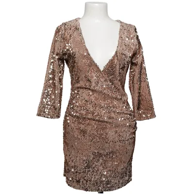 Cocktailjurk (Velvet Sequins V-Neck) van Oneness Elastaan, Polyester
