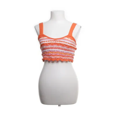 Crop top (Meerkleurig, Oranje, Roze) van Divided by H&M Katoen