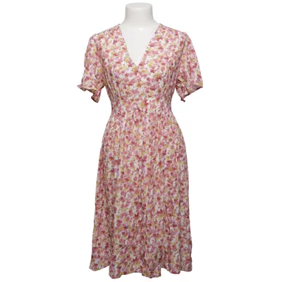 Kjole (Pink, Gul, Hvid) fra Dobber Viscose