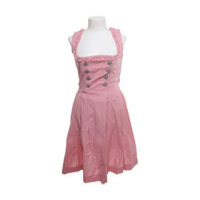 Dress (Pink, White) from Fuchs Trachtenmoden Cotton, Polyester